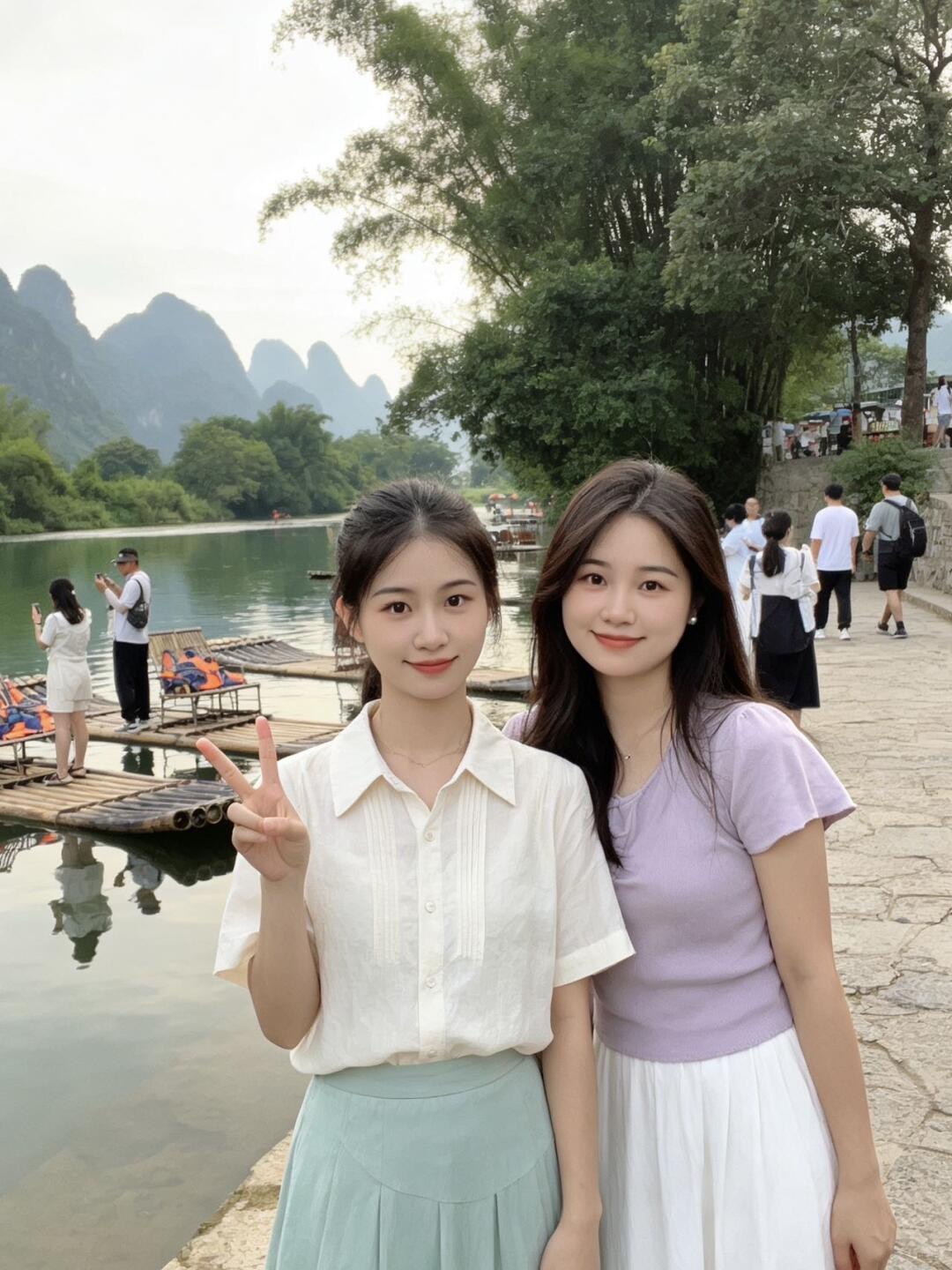 桂林九十月天气穿搭建议